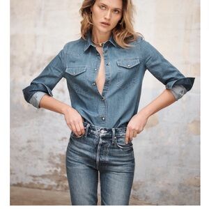 Sessei Denim button down